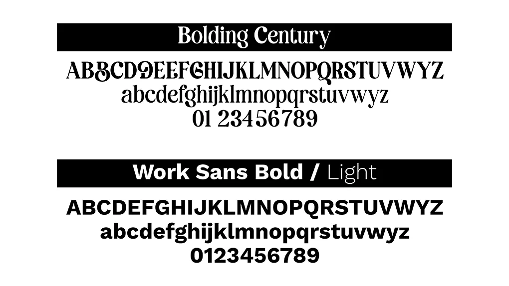 Blink - Professional Makeup Studio - Typography