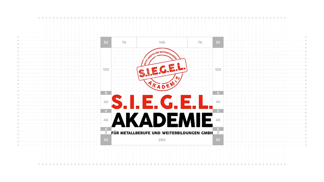 Siegel Akademie Logo - Clear Space